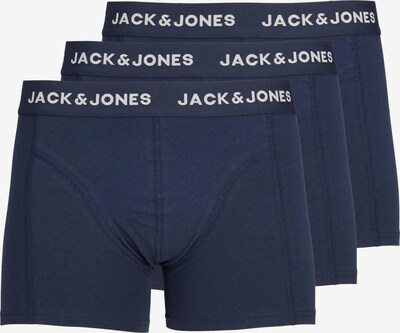 JACK & JONES Boxershorts 'Anthony' in de kleur Donkerblauw / Wit, Productweergave