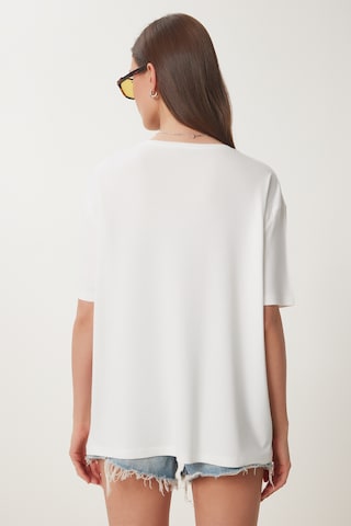 T-shirt Happiness İstanbul en blanc