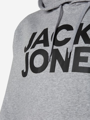 Jack & Jones Plus Sweatshirt 'Ecorp' in Grau