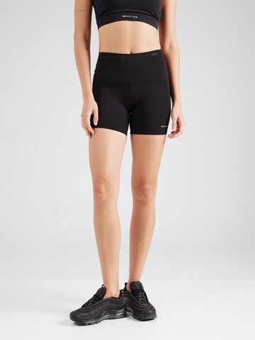 P.E Nation Skinny Sportshorts 'Frequency 5' in Schwarz: Vorderseite
