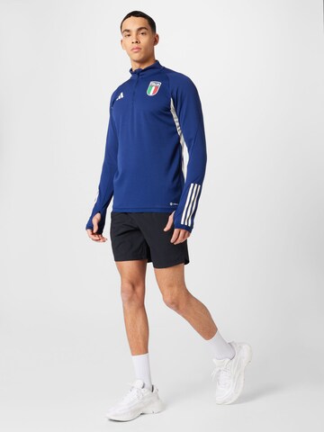 ADIDAS PERFORMANCE Sportsweatshirt 'Italien Tiro 23' in Blau