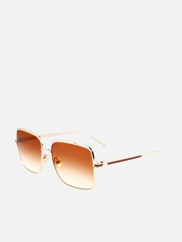 FERRAGAMO Sonnenbrille‌‌‌‌‌ in Gold: Vorderseite