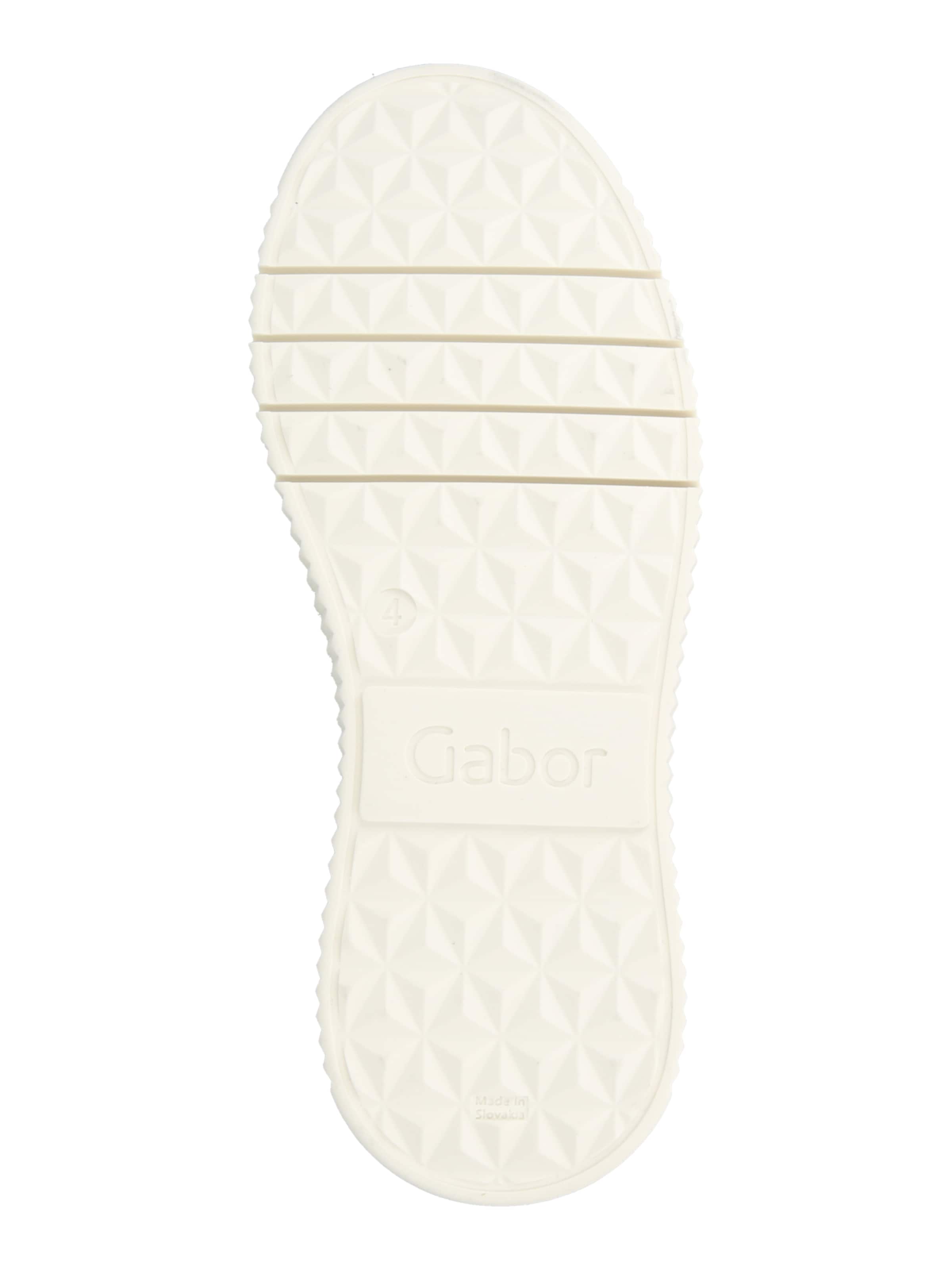 GABOR Sneakers laag in Zilver