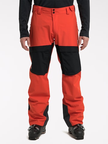 Haglöfs Regular Outdoorhose 'Elation GTX' in Rot: predná strana