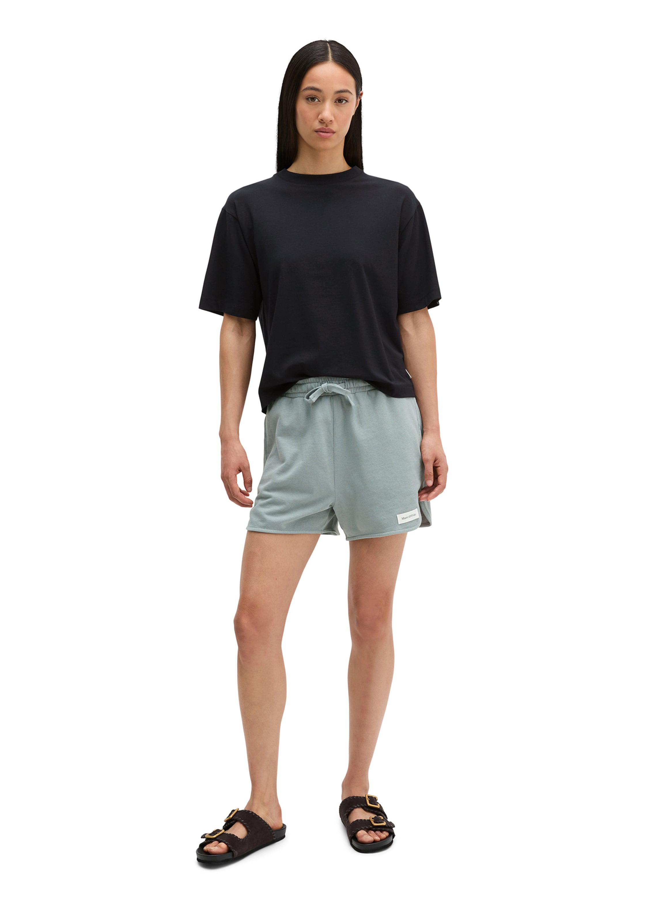 Marc O'Polo Regular Pants in Grey: front