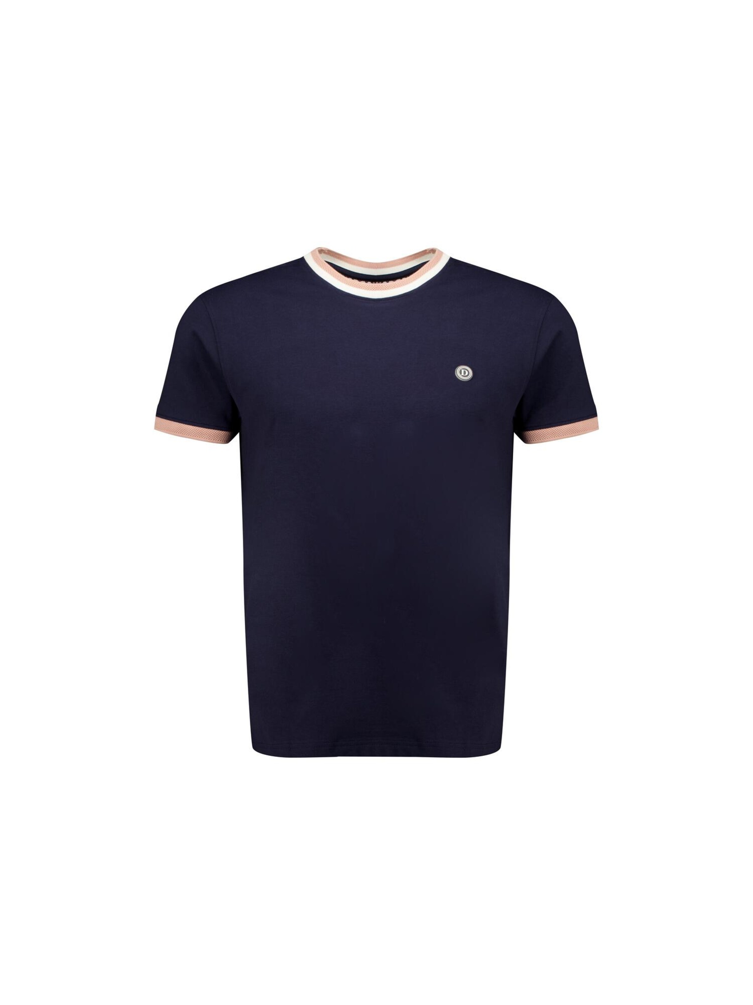 T-Shirt ' GABIN ' Deeluxe en bleu : devant