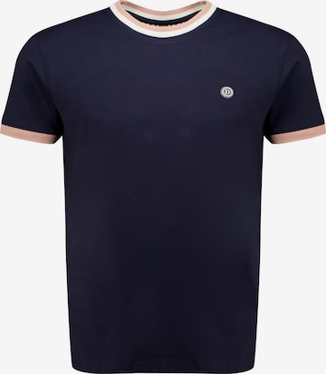 T-Shirt ' GABIN ' Deeluxe en bleu : devant