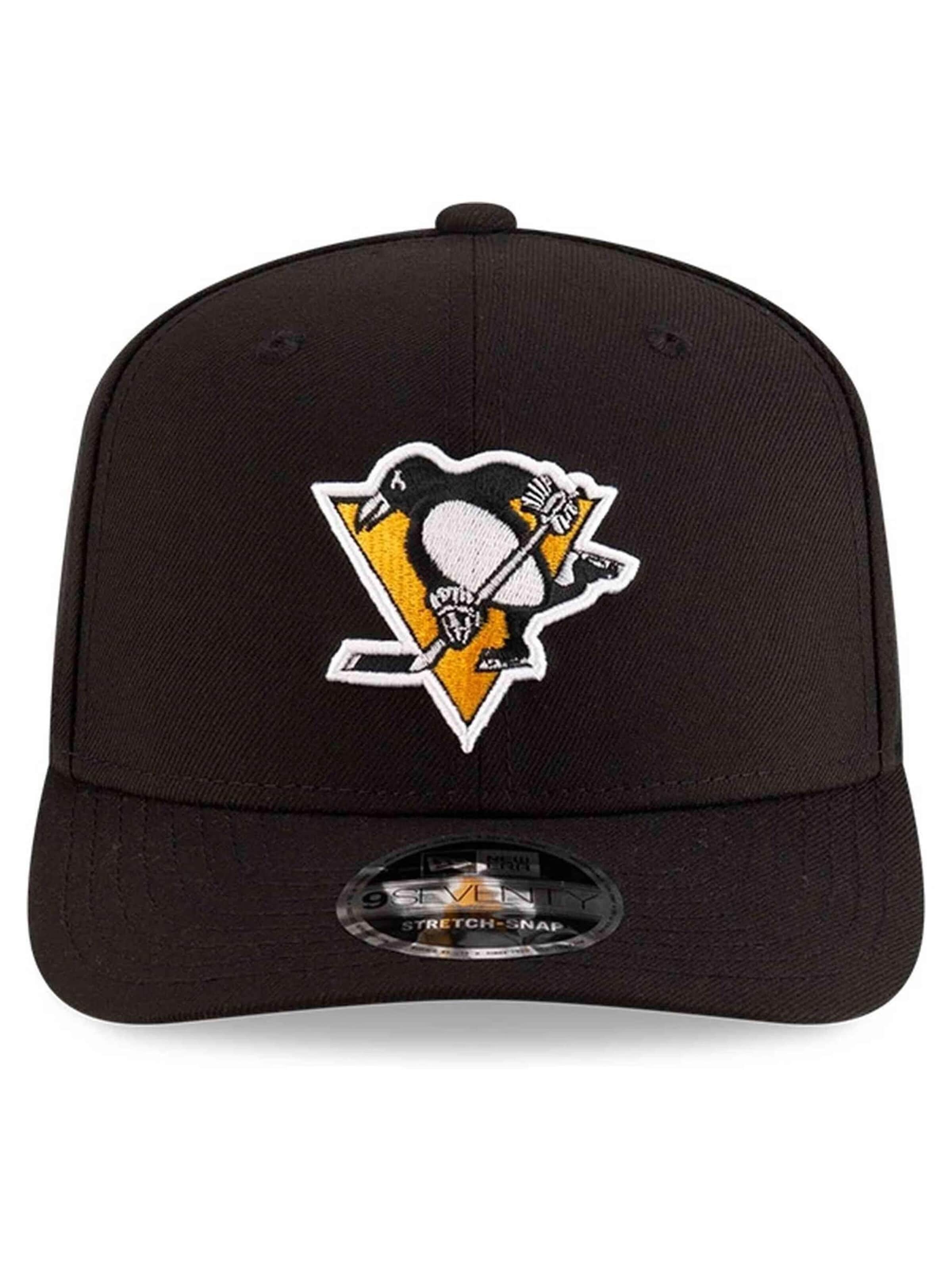 NEW ERA - Boné 'Gorra new era negra pittsburg penguins nhl team 970ss pitpen' em preto: frente