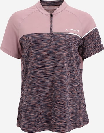 T-shirt fonctionnel 'Altissimo' VAUDE en violet : devant