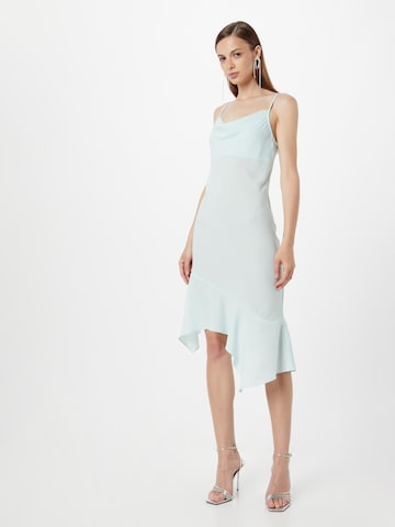 Monki - Vestido de cocktail em azul: frente