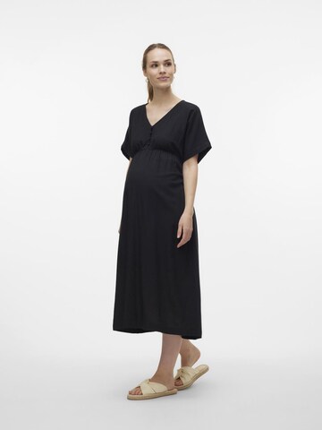 Robe d’été 'SANA LIA' MAMALICIOUS en noir