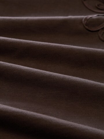 T-shirt Tom Tailor Women + en marron