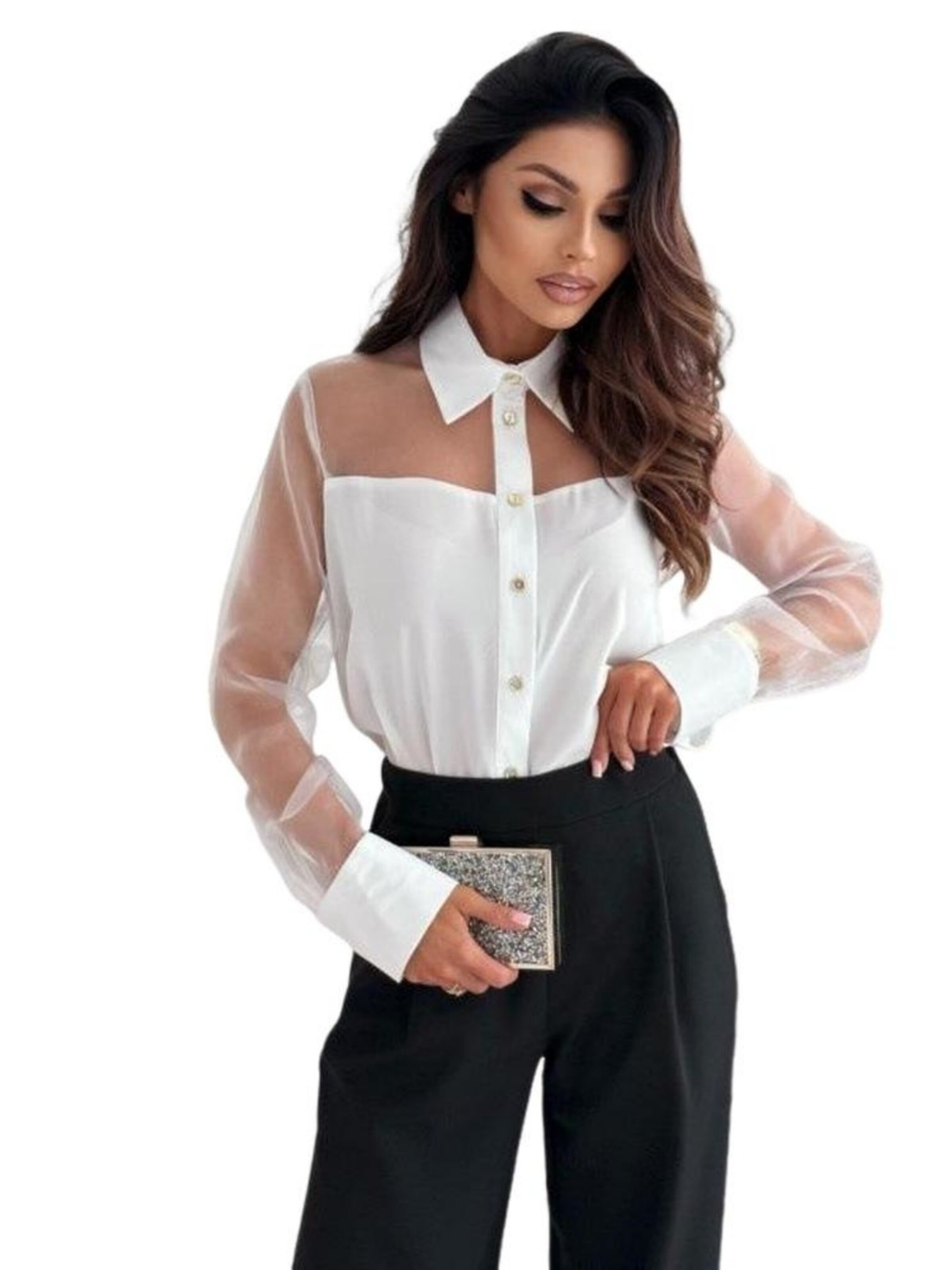Yesfashion Blouse in White