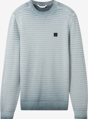 TOM TAILOR Sweater in Blue: front