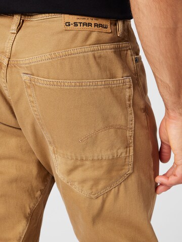 G-Star RAW Regular Jeans 'Arc 3D' in Brown