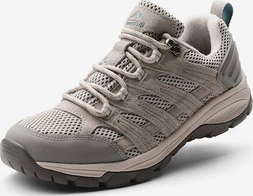 NORTIV 8 Lage schoen 'NORTIV 8 Damen Wanderschuhe Outdoorschuhe Trekkingschuhe Atmungsaktiv Hiking Wanderhalbschuhe' in Grijs: voorkant