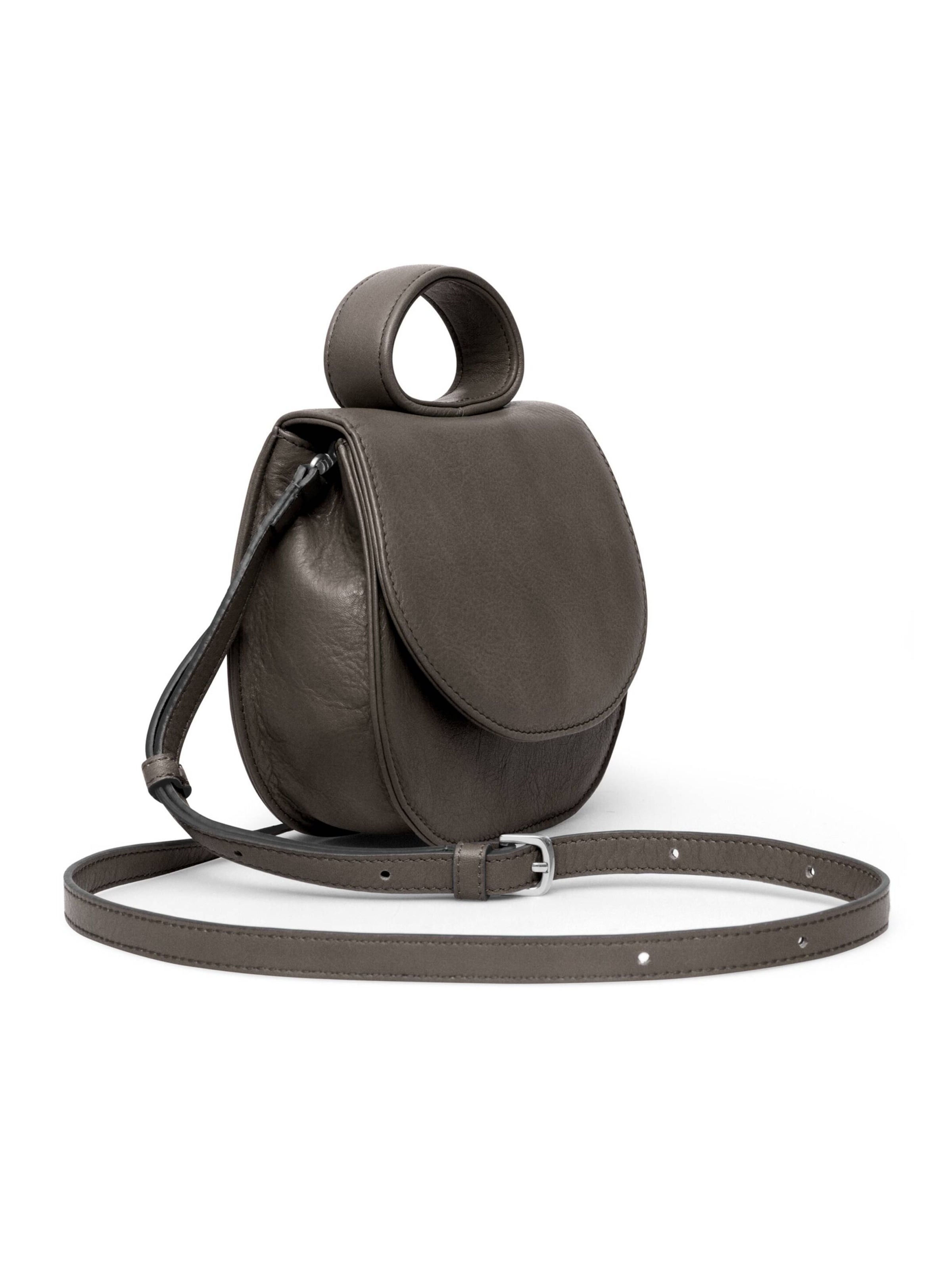 Gretchen Handbag 'Ebony' in Grey