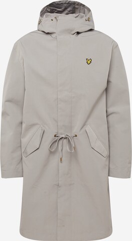 Lyle & Scott Between-Seasons Parka in Grey: front