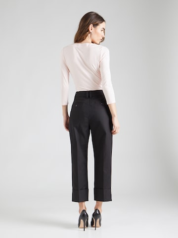 Lauren Ralph Lauren Regular Trousers with creases 'ZEEYA' in Black