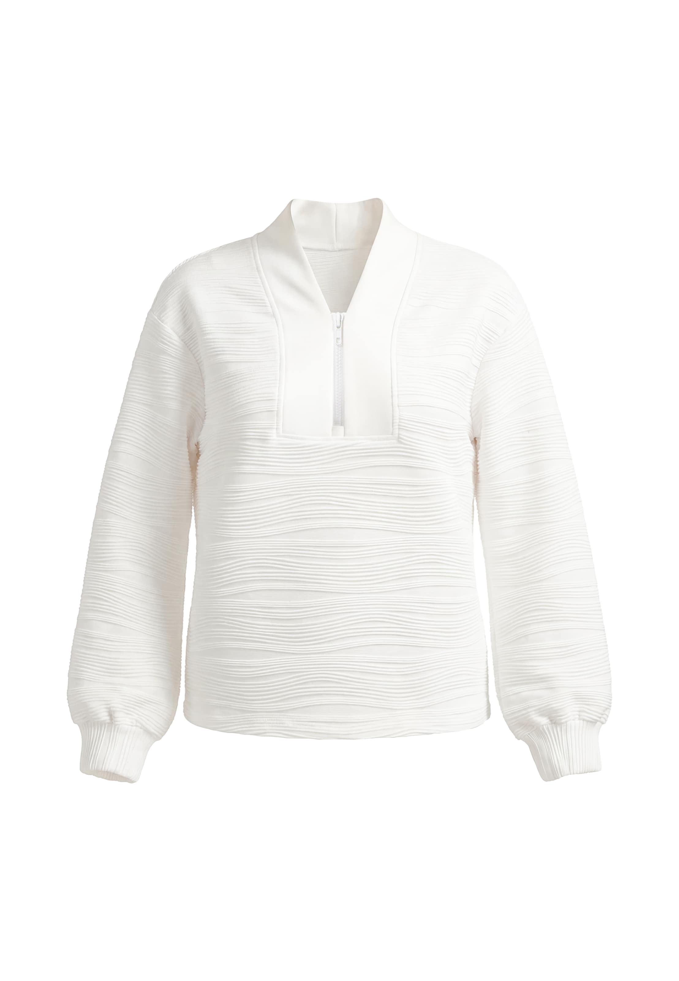 usha WHITE LABEL - Sudadera en blanco: frente