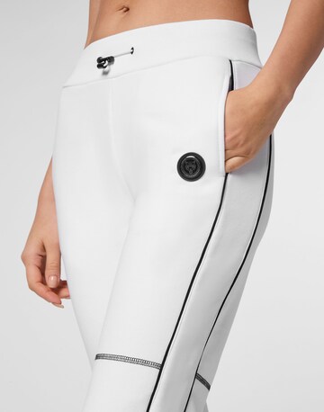 Plein Sport - Tapered Pantalón en blanco