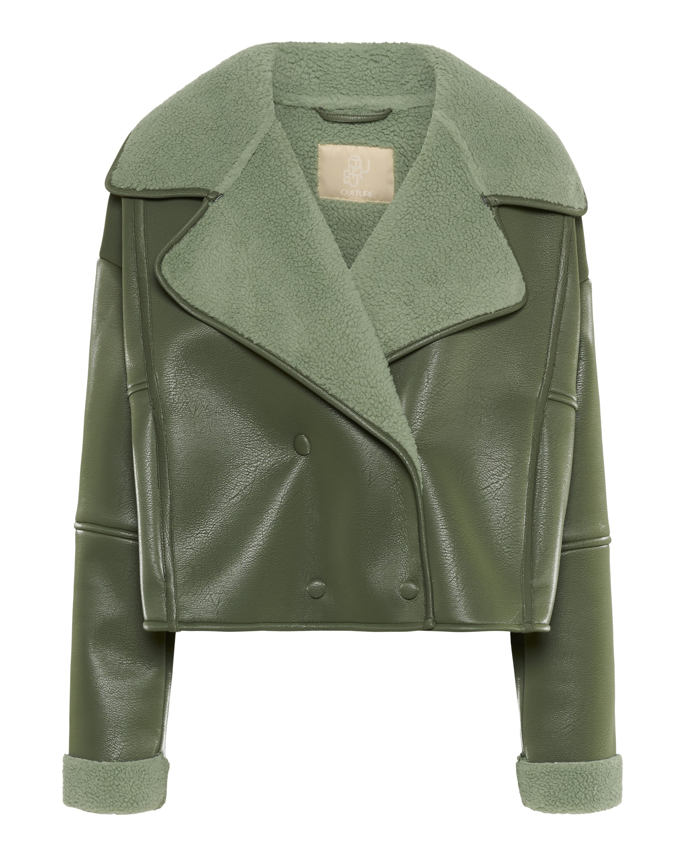 CULTURE Overgangsjakke 'CUlenny' i jade, Produktvisning