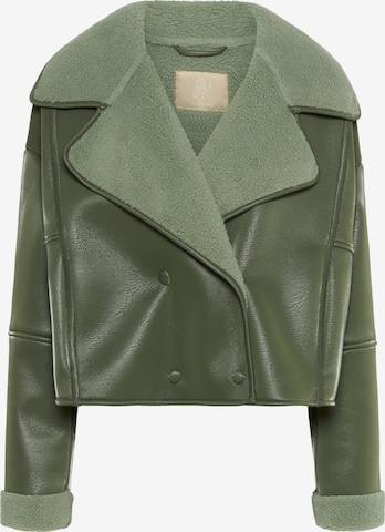 CULTURE Jacke 'CUlenny' in Grün: Vorderseite