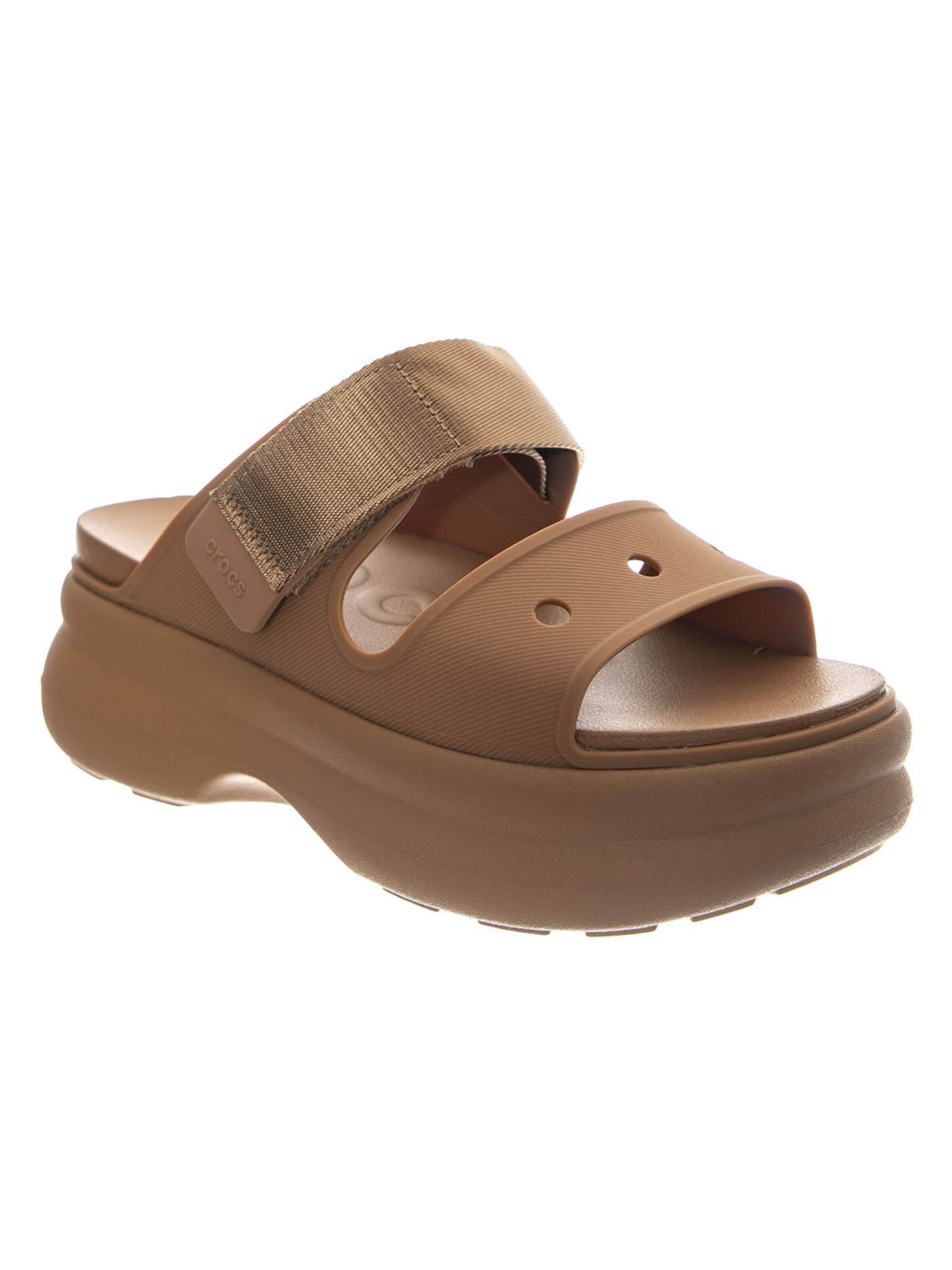 Crocs Sandały 'Soho Two Strap Sandal W' w kolorze brązowy