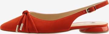Ballerines à lanières 'Lotta' Högl en rouge : devant