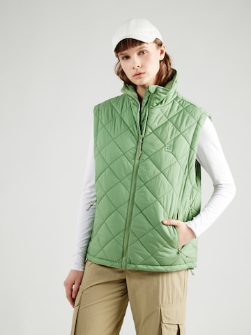 BILLABONG Sportbodywarmer in Groen: voorkant