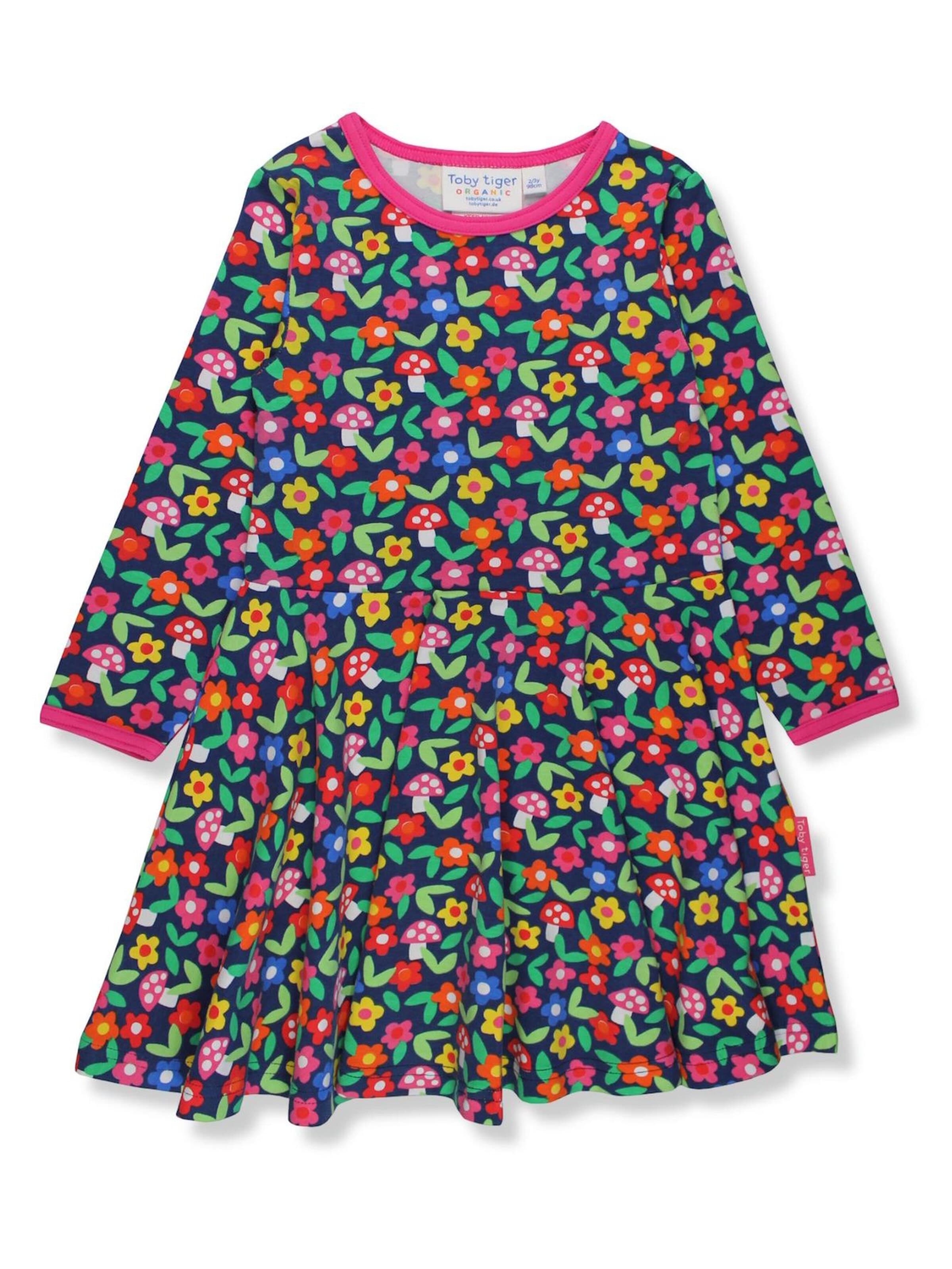 Toby Tiger Dress in Mixed colors: front