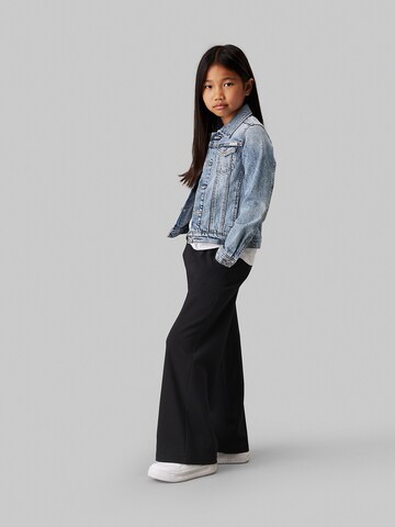 Calvin Klein Jeans Wide leg Broek in Zwart