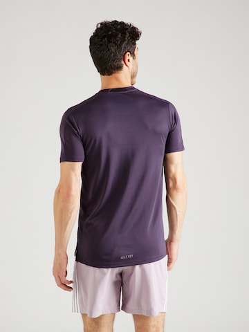 ADIDAS PERFORMANCE Performance Shirt 'D4T Hiit Workout Heat.Rdy' in Purple