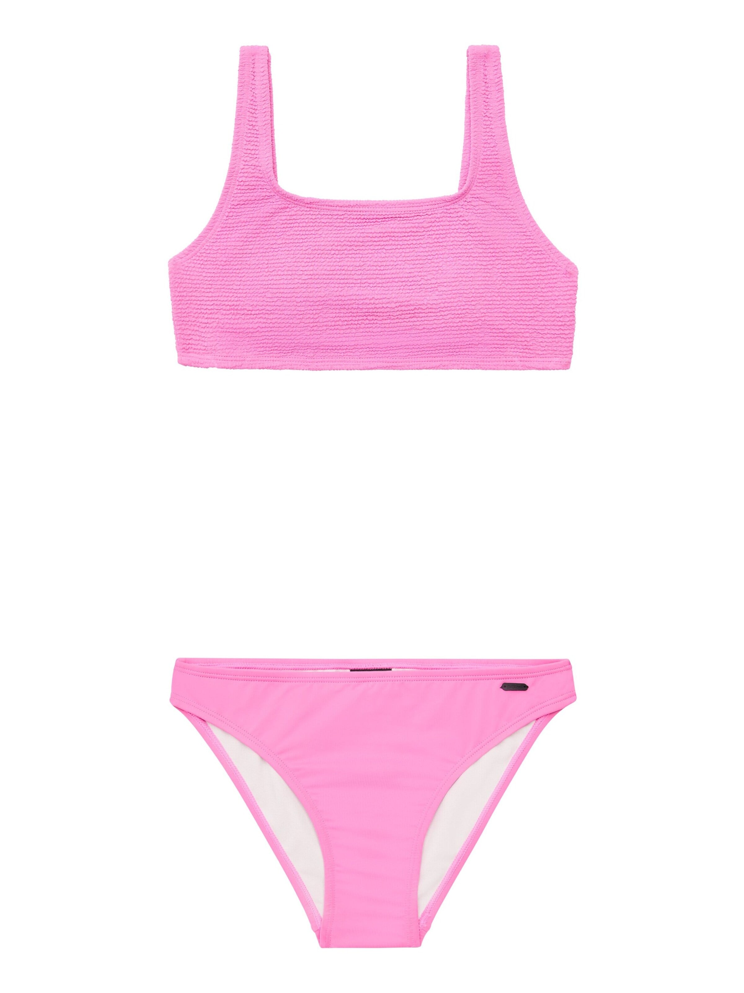 PROTEST Bustier Bikini 'PRTTuni JR' in Roze: voorkant