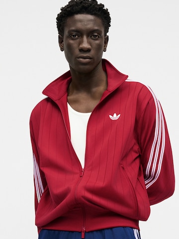 ADIDAS ORIGINALS Between-season jacket 'Firebird Drop Needle' in Red