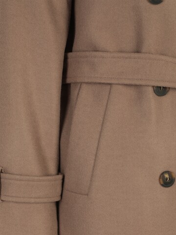 Vero Moda Petite Between-Seasons Coat 'FORTUNEVEGA' in Brown