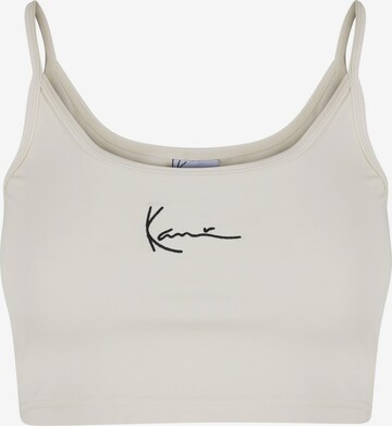 Karl Kani Top in White: front