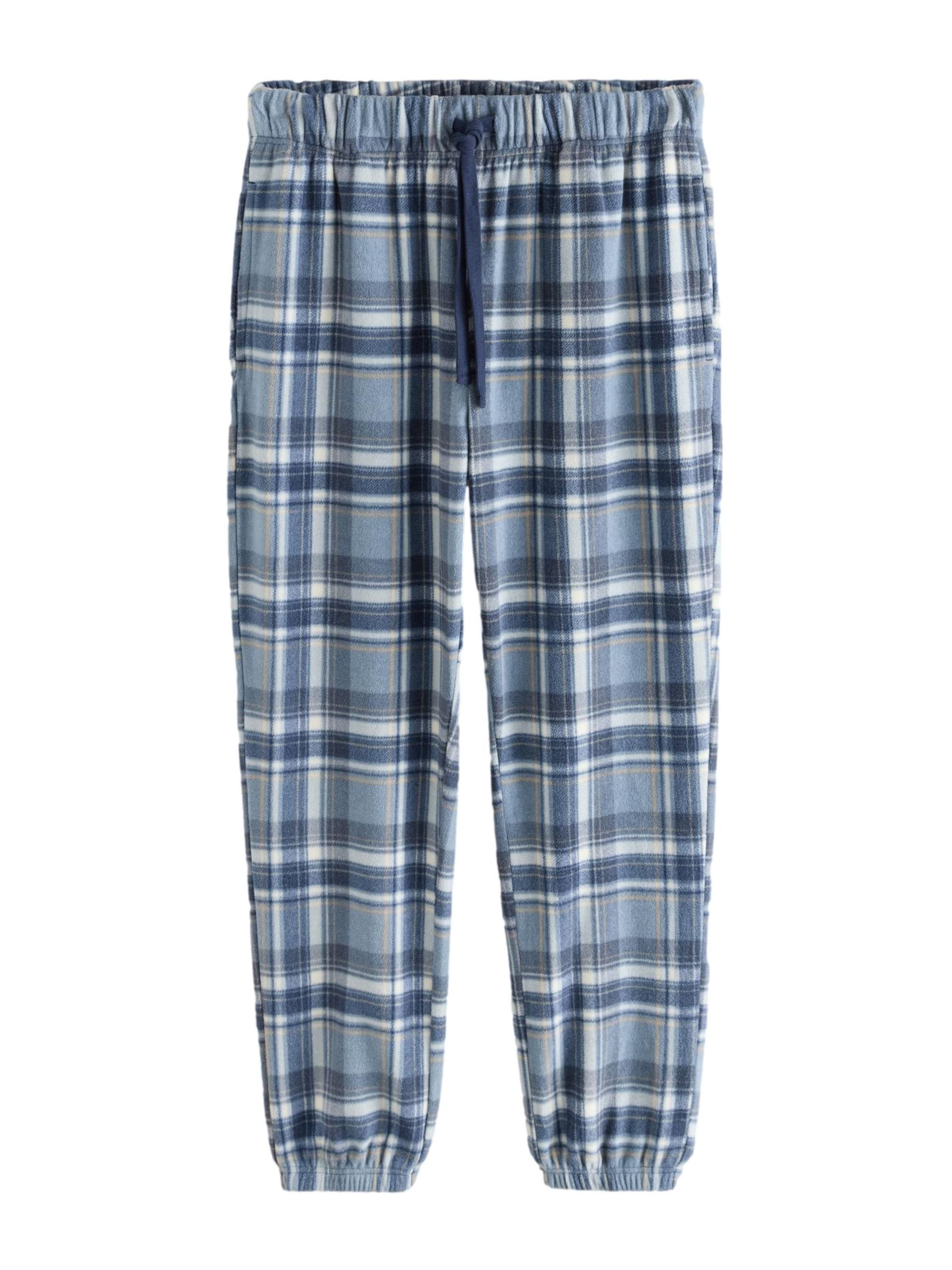 Next Pajama pants in Blue: front