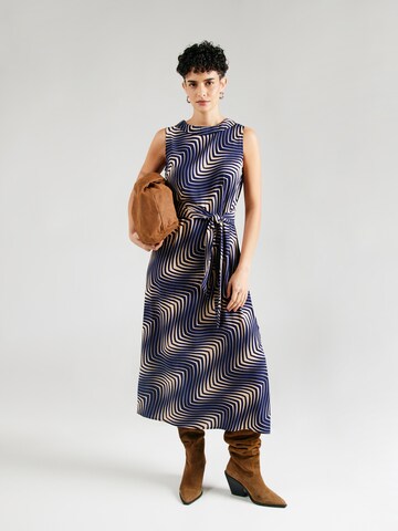 King Louie Jurk 'Jodie' in Blauw: voorkant