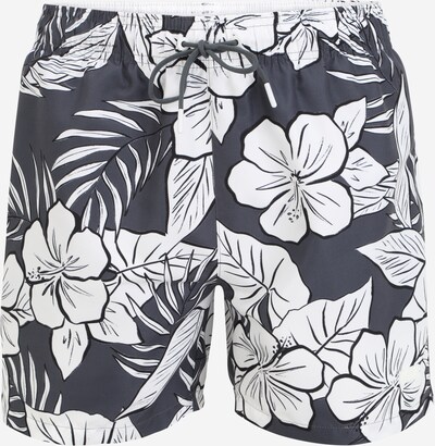 BOSS Casual Plavecké šortky 'Piranha' - grafitová / bílá, Produkt