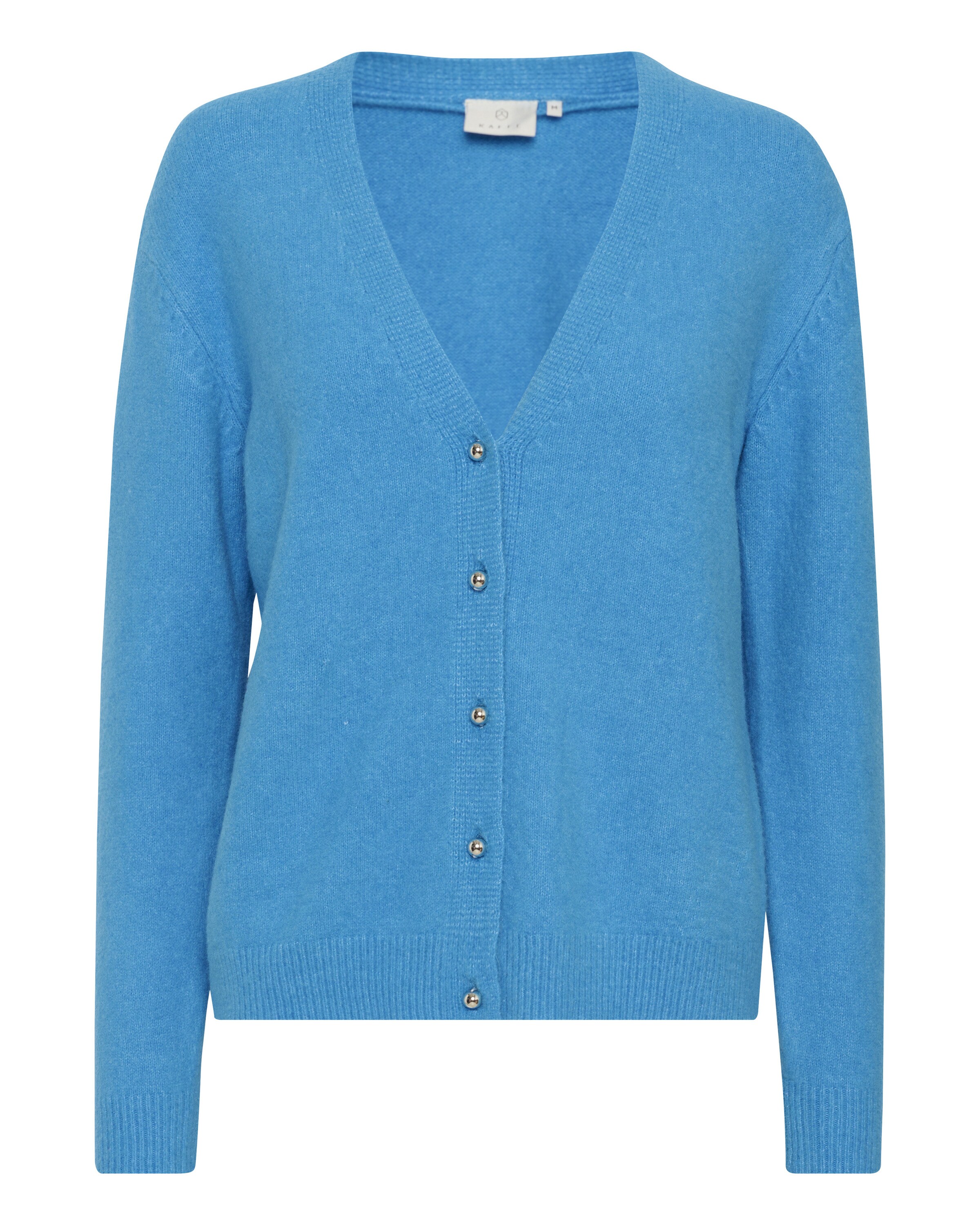 Kaffe Strickjacke 'Sylvie' in Blau: Vorderseite