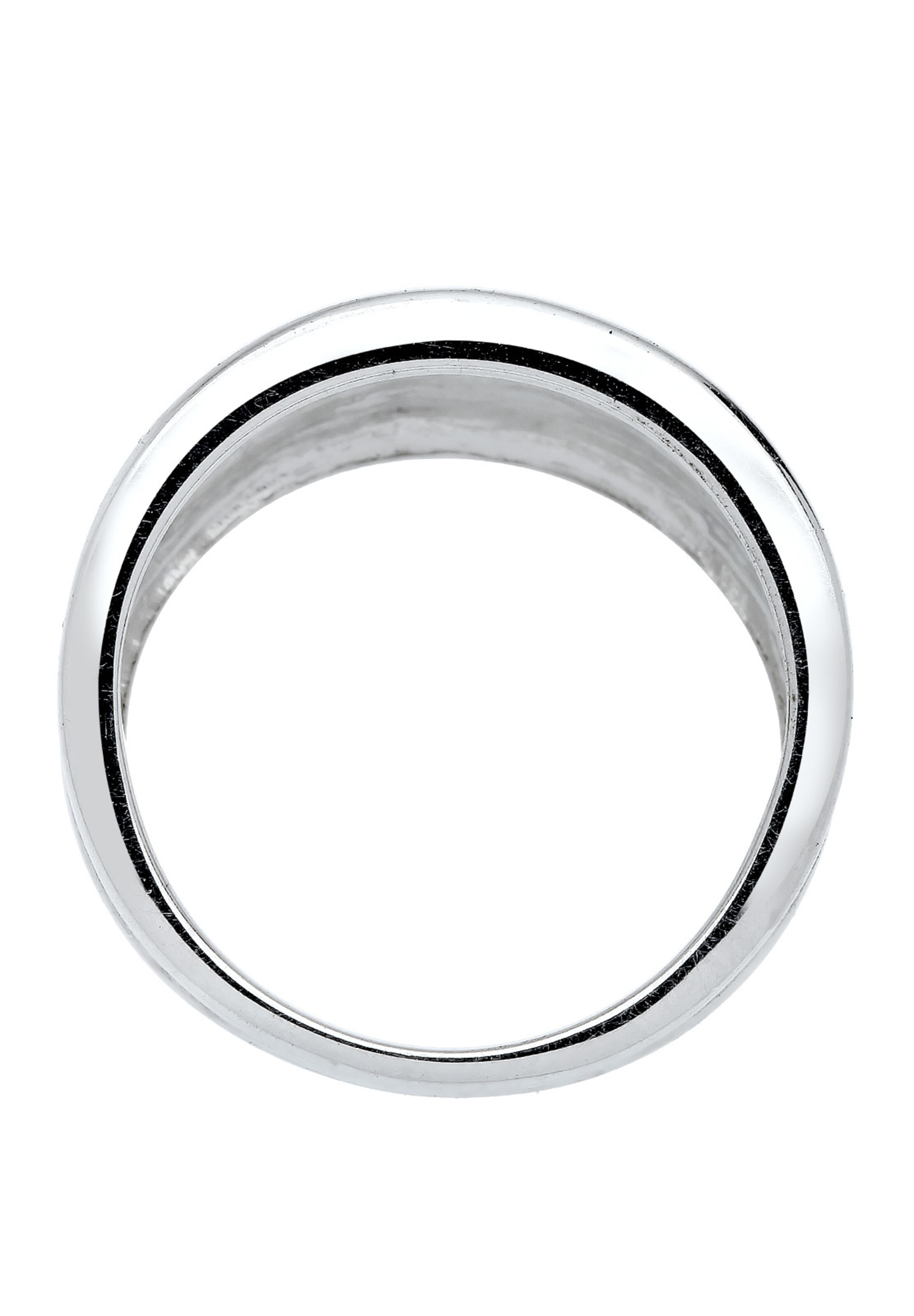 ELLI Ring 'Bandring' in Zilver