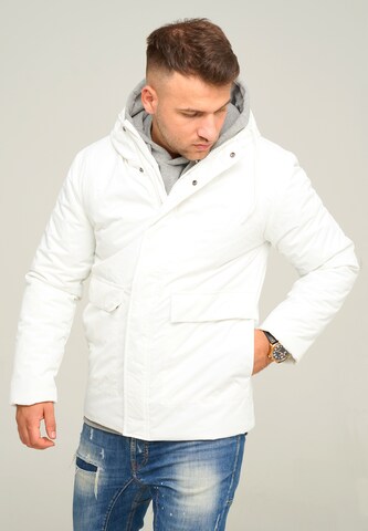 behype Between-Season Jacket 'BHANFIEL' in White