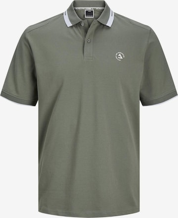 Jack & Jones Plus Shirt in Groen: voorkant