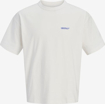 T-Shirt JACK & JONES en blanc : devant