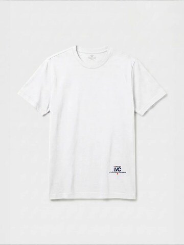 Tommy Life Shirt 'T-Shirts' in Wit: voorkant
