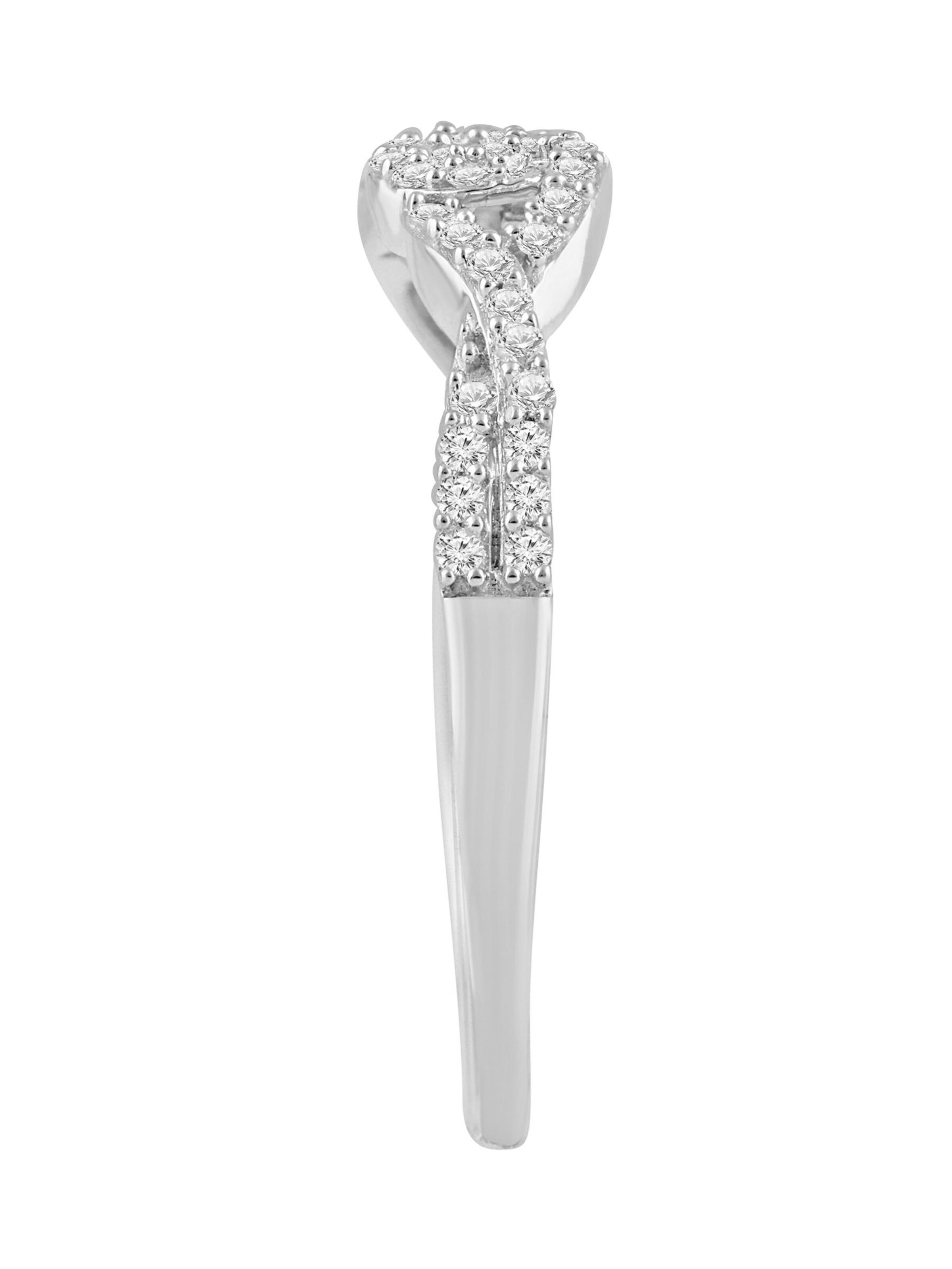 Diamant Exquis Ring in Silver