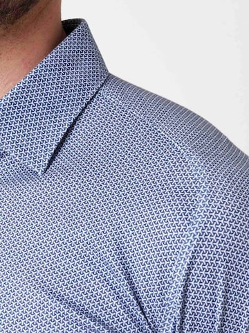 DESOTO Slim fit Button Up Shirt in Blue