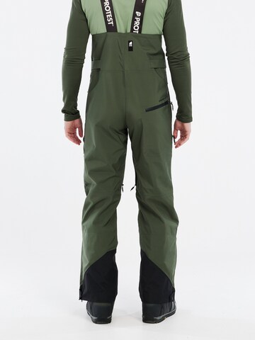 Regular Pantalon de sport 'PRTBASE' PROTEST en vert