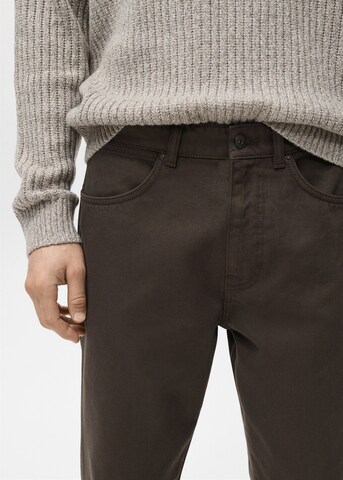 MANGO MAN Regular Jeans 'Juke' in Brown